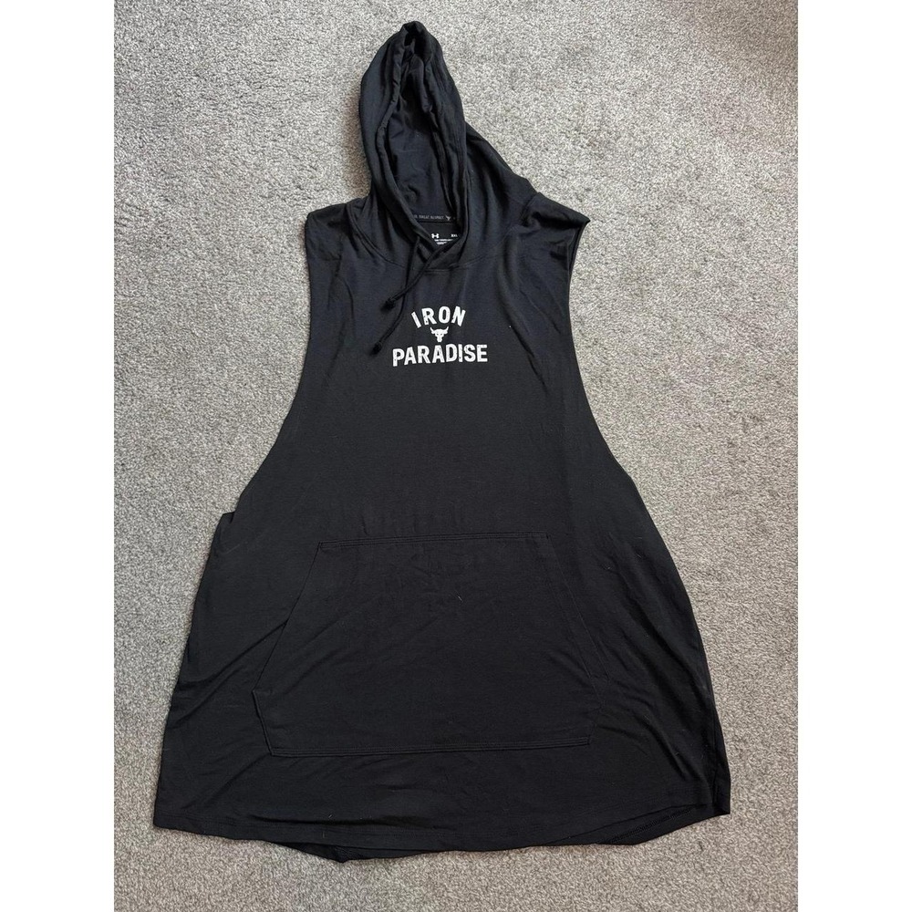 Pullover Shirt Hoodie Under Armour The Project Rock Black